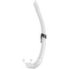 imageCressi Corsica Flexible Rubber Snorkel for Scuba Diving Freediving and Spearfishing  Solid and Camouflage colors  made in ItalyWhite