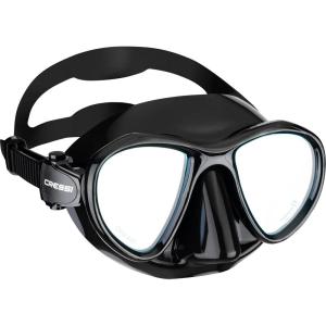 imageAdult Free Diving Photographer Low Volume Mask with Silicone Skirt Metis by Cressi Quality Since 1946Black  Mirrored Lenses
