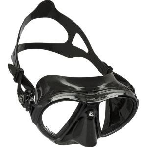 imageCressi Adult Premium Low Volume Scuba Diving Mask Crystal Silicone  Air made in ItalyBlackBlack