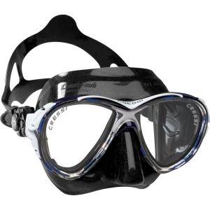 imageCressi Compact Adult Scuba Diving Mask with AntiFog System  Cressi Naxos Mask Made in ItalyBlackBlue