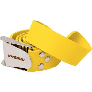 imageCressi Elastic Weightbelt for Freediving Spearfishing with QuickRelease Buckle  Malta Designed in Italy by CressiYellow