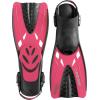 imageCressi Adult Adjustable Snorkeling Fins with Ultra Resistant Buckles Very Light Ideal for Traveling  Tonga Designed in ItalyPink