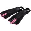 imageCressi Adult Short Adjustable Fins  Snorkeling Versatile Open Heel to use Also Barefoot  Palau SAF Made in ItalyBlackPink