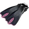 imageCressi Adult Short Adjustable Fins  Snorkeling Versatile Open Heel to use Also Barefoot  Palau SAF Made in ItalyBlackPink
