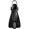 imageCressi Adult Short Adjustable Fins  Snorkeling Versatile Open Heel to use Also Barefoot  Palau SAF Made in ItalyBlackTitanium