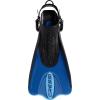 imageCressi Adult Short Adjustable Fins  Snorkeling Versatile Open Heel to use Also Barefoot  Palau SAF Made in ItalyBlueAzure