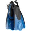 imageCressi Adult Short Adjustable Fins  Snorkeling Versatile Open Heel to use Also Barefoot  Palau SAF Made in ItalyBlueAzure