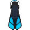 imageCressi Adult Short Adjustable Swim Fins with UltraResistant Buckles Very Light  Ideal for Traveling  Bonete Designed in ItalyTranslucent Aquamarine