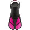 imageCressi Adult Short Adjustable Swim Fins with UltraResistant Buckles Very Light  Ideal for Traveling  Bonete Designed in ItalyTranslucent Pink