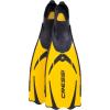 imageCressi Adult Snorkeling Full Foot Pocket Fins Made with Advanced Technology  Pluma Made in ItalyYellowBlack