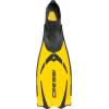 imageCressi Adult Snorkeling Full Foot Pocket Fins Made with Advanced Technology  Pluma Made in ItalyYellowBlack