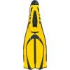 imageCressi Adult Snorkeling Full Foot Pocket Fins Made with Advanced Technology  Pluma Made in ItalyYellowBlack