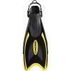 imageCressi Palau Adjustable Open Heel Snorkeling Swim Fins BlueBlack  Yellow