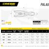 imageCressi Palau Adjustable Open Heel Snorkeling Swim Fins BlueWhiteBlack