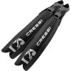 imageCressi Long Blade Fins for Freediving  Thin and Durable Gara Modular Turbo Boost Designed in ItalyBlack