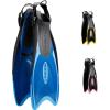 imageCressi Palau Adjustable Open Heel Snorkeling Swim Fins BlueBlueAzure D