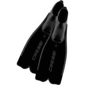 imageCressi Adult Snorkeling Full Foot Pocket Fins Good Thrust Light Fin Rondinella Designed and Made in ItalyBlack
