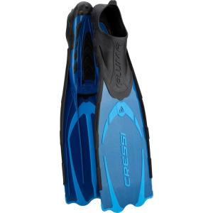 imageCressi Adult Snorkeling Full Foot Pocket Fins Made with Advanced Technology  Pluma Made in ItalyBlueAzure