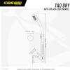 imageCressi Adult DryTop Snorkel Snorkeling Without Worry About Water  Tao Dry Designed in ItalyWhite