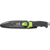 imageCressi Borg Long Blade Knife for Diving and Spearfishing Knife  Pointed ampamp Blunt TipLime