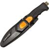 imageCressi Borg Long Blade Knife for Diving and Spearfishing Knife  Pointed ampamp Blunt TipOrange
