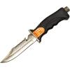 imageCressi Borg Long Blade Knife for Diving and Spearfishing Knife  Pointed ampamp Blunt TipOrange
