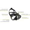 imageCressi Matrix ampamp Supernova Dry ClearYellow DUPLICATEBlack