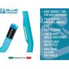 imageCressi Scuba Diving Minimal Fixed Keeper Snorkel  Easy and Comfortable to Use  Island Designed in ItalyTranslucent Blue ClearBlack