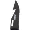 imageCressi Underwater Dive Knife  Stainless Steel Dual Serrated and Smooth Blade  Ideal for Freediving and Scuba Diving  Chaku Designed in ItalyBlack