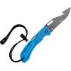 imageCressi Underwater Dive Knife  Stainless Steel Dual Serrated and Smooth Blade  Ideal for Freediving and Scuba Diving  Chaku Designed in ItalyBlue