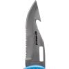 imageCressi Underwater Dive Knife  Stainless Steel Dual Serrated and Smooth Blade  Ideal for Freediving and Scuba Diving  Chaku Designed in ItalyBlue