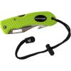imageCressi Underwater Dive Knife  Stainless Steel Dual Serrated and Smooth Blade  Ideal for Freediving and Scuba Diving  Chaku Designed in ItalyLime