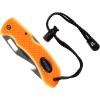 imageCressi Underwater Dive Knife  Stainless Steel Dual Serrated and Smooth Blade  Ideal for Freediving and Scuba Diving  Chaku Designed in ItalyOrange