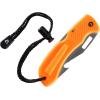 imageCressi Underwater Dive Knife  Stainless Steel Dual Serrated and Smooth Blade  Ideal for Freediving and Scuba Diving  Chaku Designed in ItalyOrange