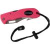 imageCressi Underwater Dive Knife  Stainless Steel Dual Serrated and Smooth Blade  Ideal for Freediving and Scuba Diving  Chaku Designed in ItalyPink