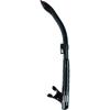 imageCressi Adult SemiDry Snorkel for Scuba Diving Snorkeling and Freediving  QuickRelease Snorkel Keeper Purge Valve  Tao designed in ItalyBlackBrown