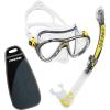 imageCressi Big Eyes Evolution Mask and Kappa Ultra Dry Snorkel ComboClear  Yellow
