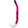 imageCressi Scuba Diving Minimal Fixed Keeper Snorkel  Easy and Comfortable to Use  Island Designed in ItalyTranslucent PinkClearBlack