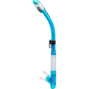 imageCressi Adult DryTop Snorkel Snorkeling Without Worry About Water  Tao Dry Designed in ItalyAquamarine