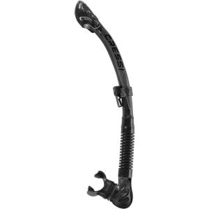 imageCressi Foldable Adult Dry Snorkel for Scuba Diving Snorkeling  Alpha Ultra Dry Made in ItalyBlackBlack
