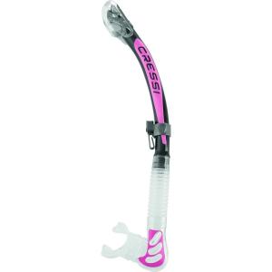 imageCressi Foldable Adult Dry Snorkel for Scuba Diving Snorkeling  Alpha Ultra Dry Made in ItalyBlackPink