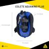 imageCressi Donut Scuba Diving Jacket  OneSize Unisex  Patented Modular System  Aquawing Design in Italy Quality Since 1946