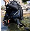 imageCressi High Lift Capacity  Hybrid Scuba Diving Buoyancy Compensator  SelfPivoting Waistband System  Anatomic Fit Emperor Designed in ItalyMedium