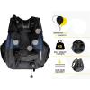 imageCressi High Lift Capacity  Hybrid Scuba Diving Buoyancy Compensator  SelfPivoting Waistband System  Anatomic Fit Emperor Designed in ItalyMedium