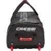 imageCressi HighCapacity Wheeled Bag  Water Resistant  120 Liters Capacity  Ideal for Scuba Diving and Water Sports Equipment  Tuna Designed in ItalyBlackRed