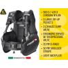 imageCressi Scuba Diving Jacket BCD Designed for Intense Use  HighLift Capacity Nylon 500D Large Pockets  Solid Designed in ItalyBlackRed