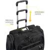 imageCressi Strong Large Capacity Roller Luggage Bag 115L with Backpack Straps  Moby 5 designed in ItalyBlackBlack