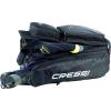 imageCressi Strong Large Capacity Roller Luggage Bag 115L with Backpack Straps  Moby 5 designed in ItalyBlackRed
