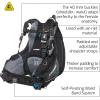 imageWomens Scuba Diving BCD Deisgned for Female Anatomy Comfort  Elettra Designed in Italy by CressiSmall