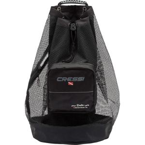 imageCressi Heavy Duty Mesh Backpack 90 liters Capacity for Scuba Diving Water Sport Gear  Roatan designed in Italy